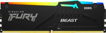 Модуль памяти Kingston FURY Beast RGB 32ГБ DDR5 6000 МГц KF560C30BBEA-32