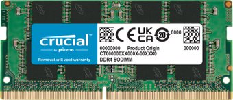 Модуль памяти Crucial Basics 8ГБ DDR4 SODIMM 3200МГц CB8GS3200