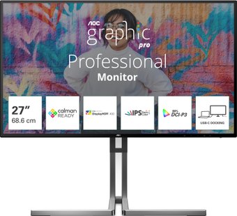 Монитор AOC Graphic Pro U27U3CV