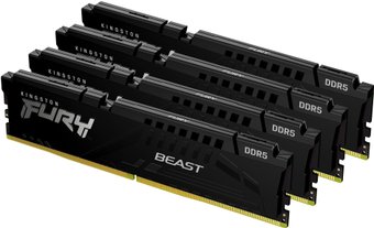Модуль памяти Kingston FURY Beast 4x32ГБ DDR5 5200 МГц KF552C40BBK4-128