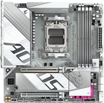 Материнская плата Gigabyte B850M Aorus Elite WiFi6E Ice (rev. 1.0)