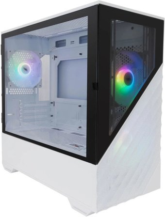 Корпус 1stPlayer DK D7 ARGB D7-WH-3F7-W