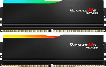 Модуль памяти G.Skill Ripjaws M5 Neo RGB 2x32ГБ DDR5 6000 МГц F5-6000J2836G32GX2-RM5NRK