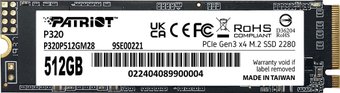 SSD Patriot P320 512GB P320P512GM28