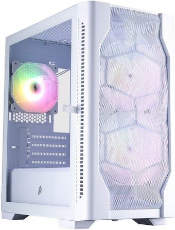 Корпус 1stPlayer D4-M ARGB (белый)