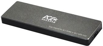 Бокс для накопителей AgeStar 31UBVS6C (черный)