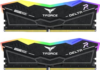 Модуль памяти Team T-Force Delta RGB 2x32ГБ DDR5 6000 МГц FF3D564G6000HC30CDC01