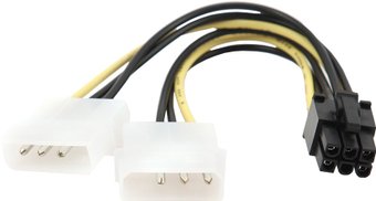 Переходник питания для VGA, 2-x molex to 6-pin ( CC-PSU-6 )