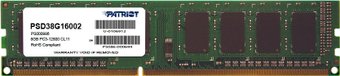 Модуль памяти 8192MB DDR III PC-12800 1600MHz Patriot PSD38G16002
