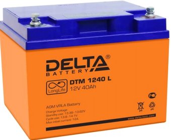 Аккумулятор для ИБП Delta DTM 1240 L (12В/40 А·ч)