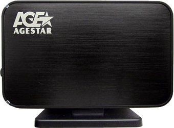Бокс для накопителей AgeStar 3UB3A8-6G Black
