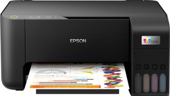 МФУ Epson EcoTank L3210 (ресурс стартовых контейнеров 4500/7500, контейнер 003)
